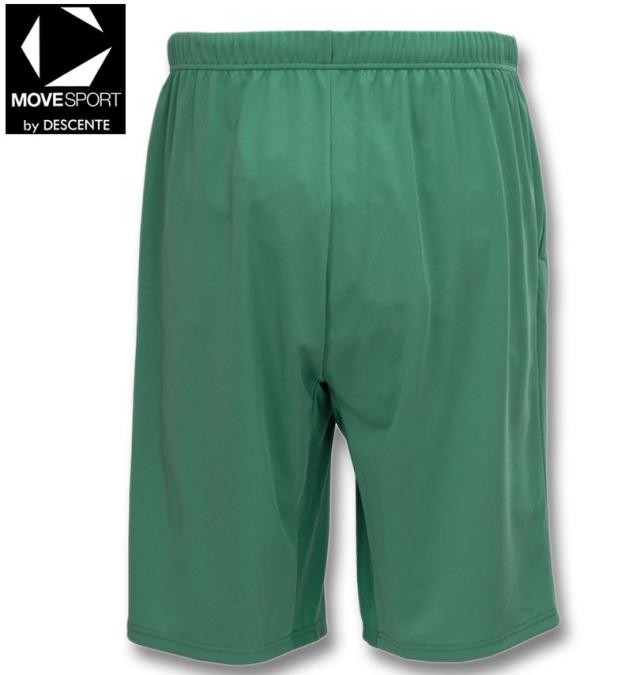 大きいサイズ MOVESPORT ビッグロゴ ハーフパンツ グリーン 3L 4L 5L 6L/1274-5245-3-79