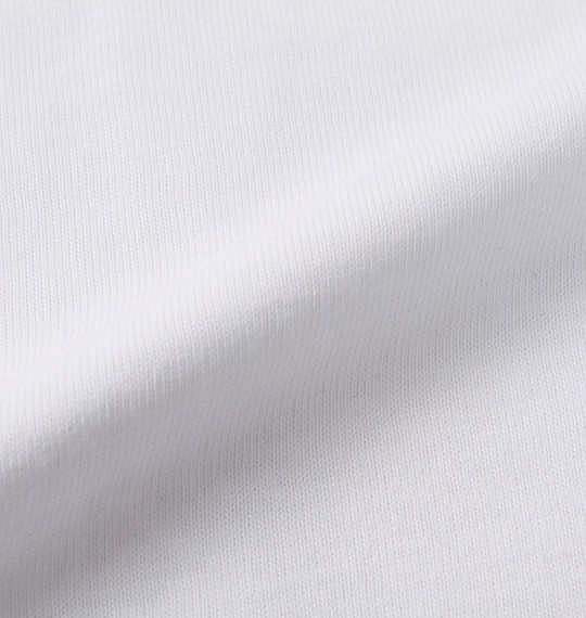 大きいサイズ UP!SMILE クレイジー切替長袖Tシャツ ホワイト 3L 4L 5L 6L/1278-1625-1-79