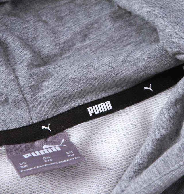 大きいサイズ PUMA エッセンシャルビッグロゴプルパーカー ミディアムヘザーグレー 2XL 3XL 4XL/1278-3203-1-79