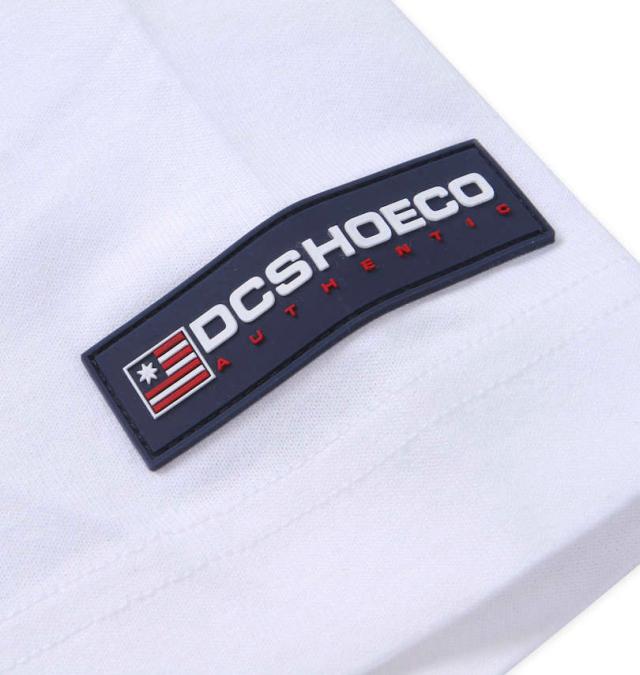 大きいサイズ DCSHOES 23 ARCH LOGO半袖Tシャツ ホワイト 3L 4L 5L 6L/1278-3221-1-79