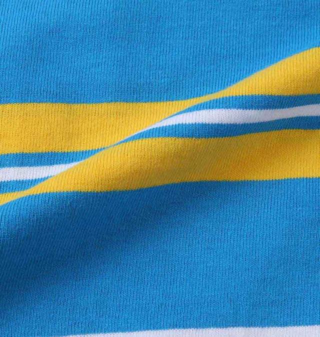 大きいサイズ ELEMENT BIG BORDER半袖Tシャツ ブルー 3L 4L 5L 6L/1278-3552-1-79