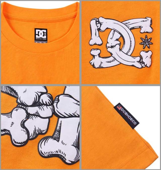 大きいサイズ DCSHOES 24 BORN 半袖 Tシャツ オレンジ 3L 4L 5L 6L/1278-4213-1-79