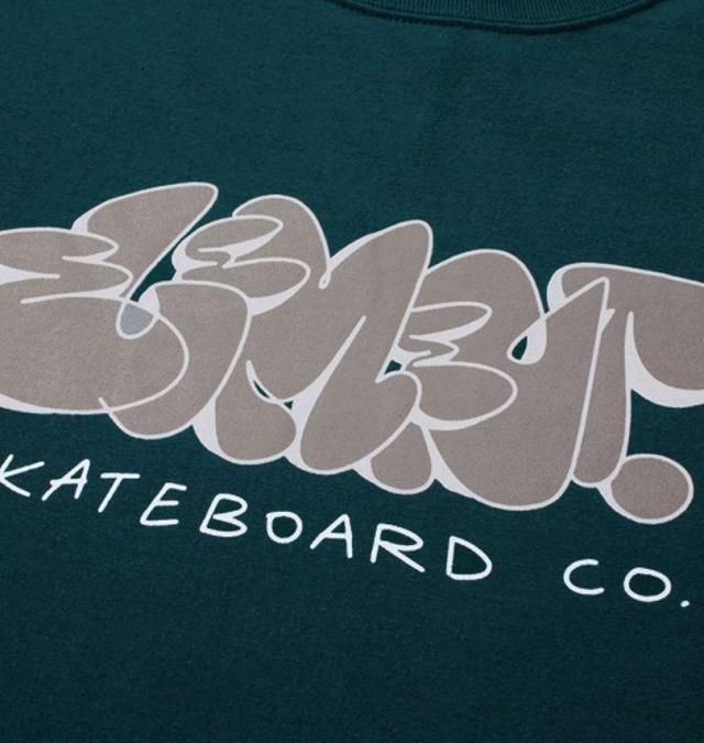 大きいサイズ ELEMENT TAG 長袖 Tシャツ ネイビー 3L 4L 5L 6L/1278-4615-3-79