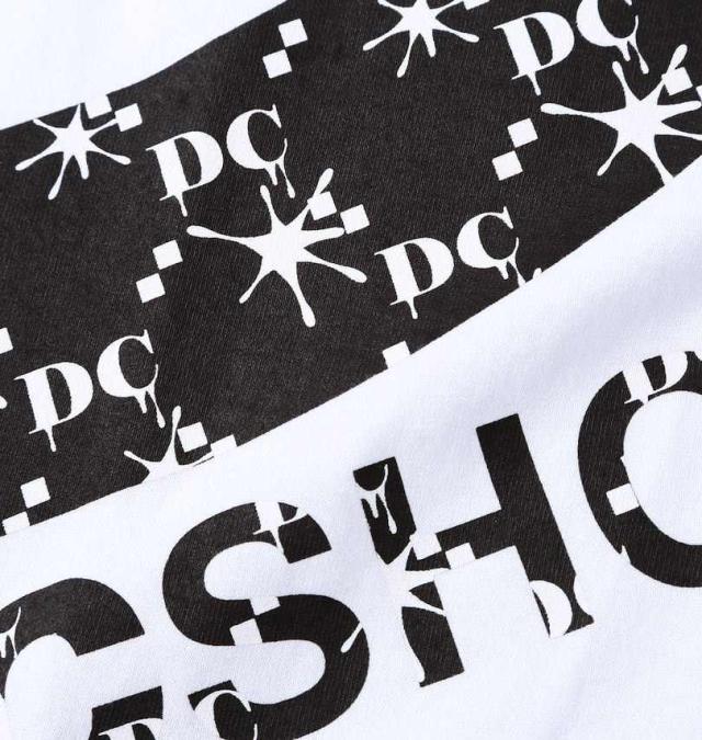 大きいサイズ DCSHOES 25 MONO BIG STAR 半袖 Tシャツ ホワイト 3L 4L 5L 6L/1278-5270-1-79