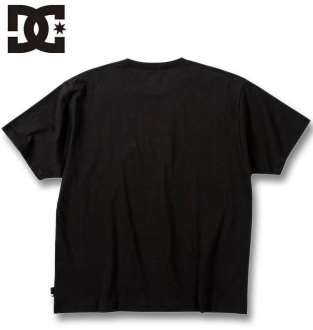 大きいサイズ DCSHOES 25 MONO BIG STAR 半袖 Tシャツ ブラック 3L 4L 5L 6L/1278-5270-2-79
