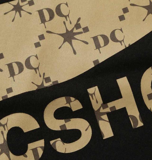 大きいサイズ DCSHOES 25 MONO BIG STAR 半袖 Tシャツ ブラック 3L 4L 5L 6L/1278-5270-2-79