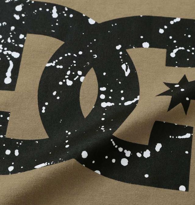 大きいサイズ DCSHOES 25 SPLASH LOGO 半袖 Tシャツ ベージュ 3L 4L 5L 6L/1278-5271-1-79