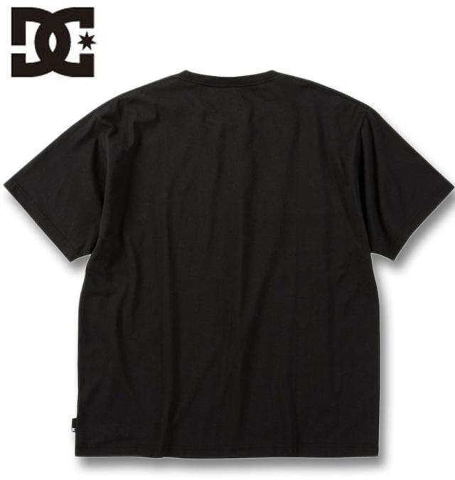 大きいサイズ DCSHOES 25 SPLASH LOGO 半袖 Tシャツ ブラック 3L 4L 5L 6L/1278-5271-2-79