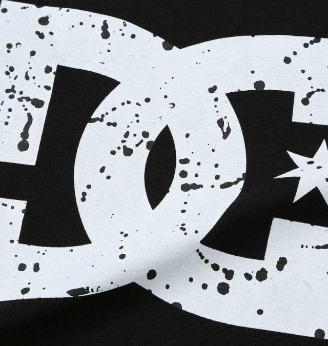 大きいサイズ DCSHOES 25 SPLASH LOGO 半袖 Tシャツ ブラック 3L 4L 5L 6L/1278-5271-2-79
