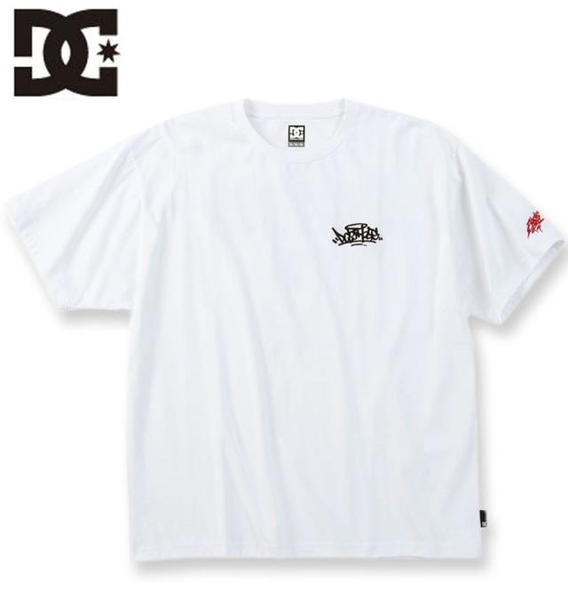 大きいサイズ DCSHOES 25 GRAFFITTI 半袖 Tシャツ ホワイト 3L 4L 5L 6L/1278-5272-1-79