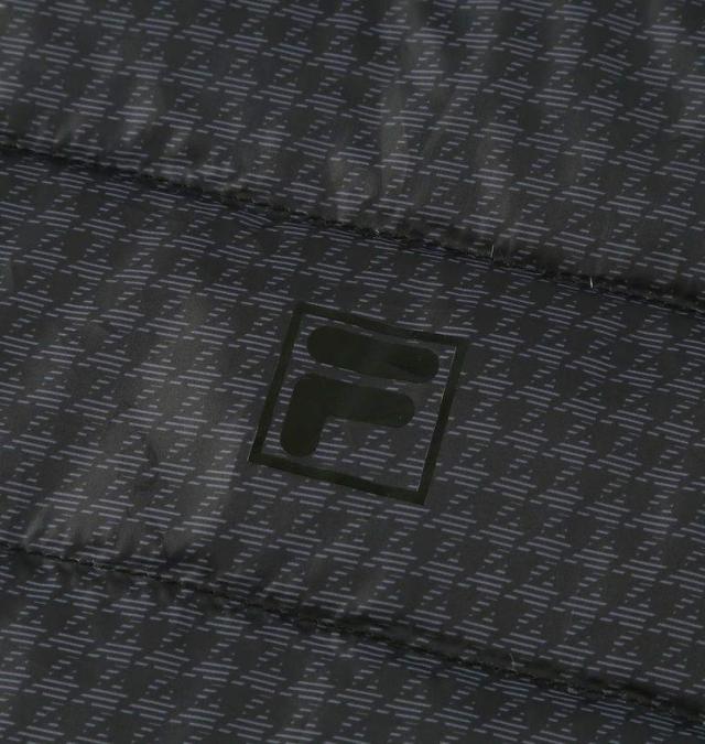 大きいサイズ FILA GOLF 千鳥柄 ハイブリッド ダウンベスト ブラック 3L 4L 5L 6L/1273-5322-2-180