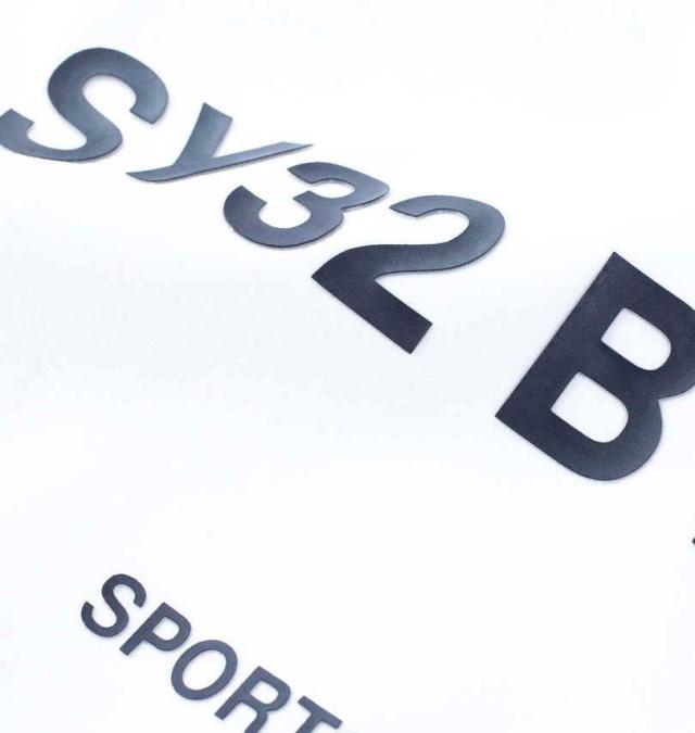 大きいサイズ SY32 by SWEET YEARS ニューロゴ スウェットパンツ ホワイト 3L 4L 5L 6L/1274-4255-1-180