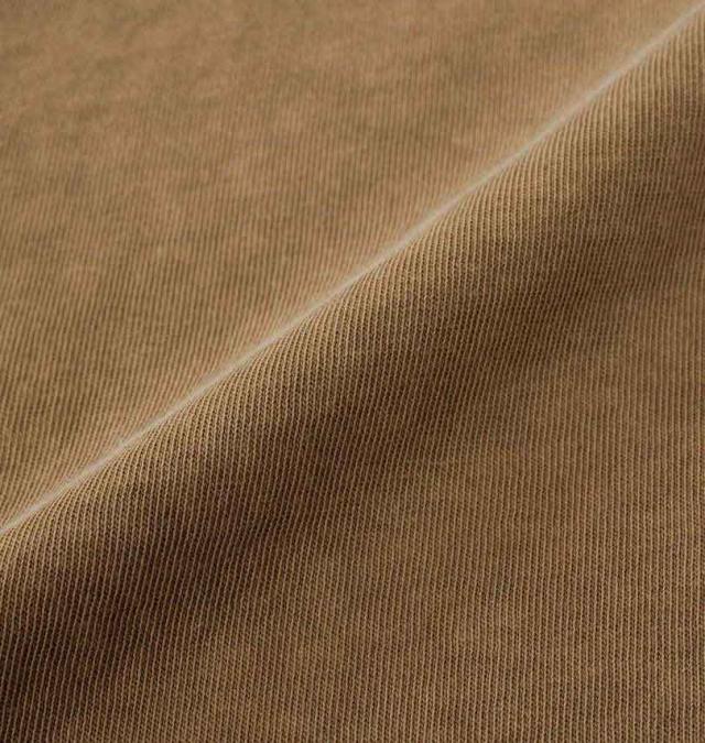 大きいサイズ FUN for modemdesign オジサンバックプリント ピグメント加工 半袖 Tシャツ ベージュ 3L 4L 5L 6L/1278-4218-1-80