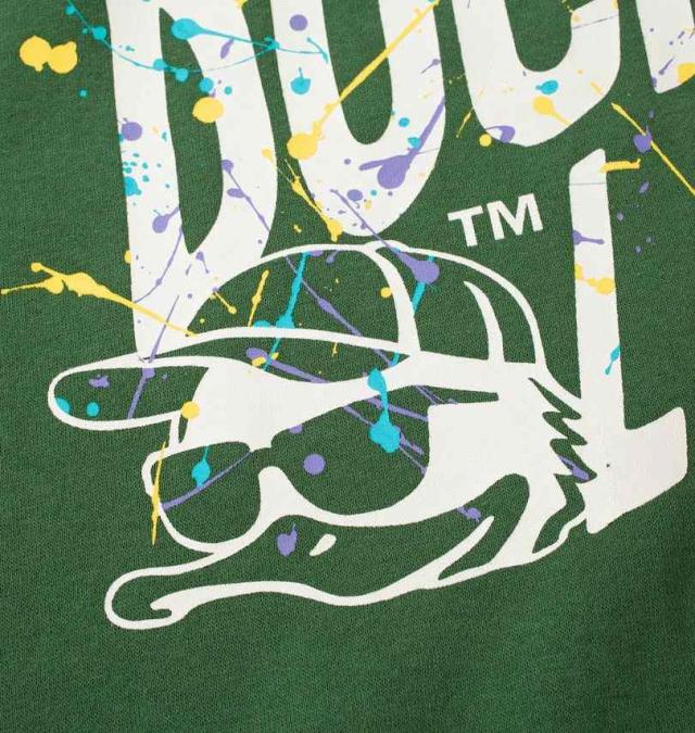 大きいサイズ b-one-soul DUCK DUDE レイクサイダー スプラッシュ プルパーカー グリーン 3L 4L 5L 6L/1258-4317-3-81