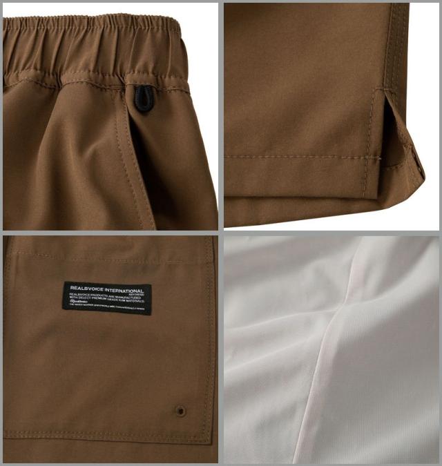 大きいサイズ RealBvoice NO-PANTS STYLE DRY ストレッチ ショーツ ブラウン 3L 4L 5L 6L/1274-5535-1-81