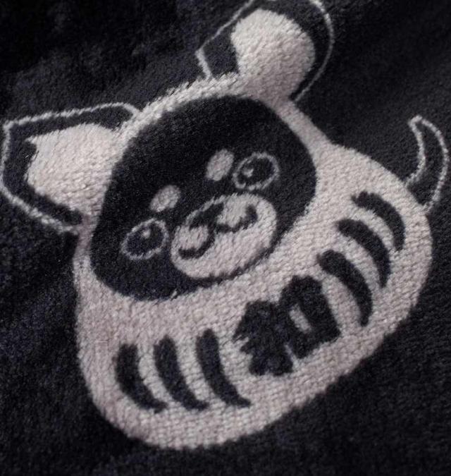 大きいサイズ 黒柴印和んこ堂 ボアフリース 上下セット ブラック 3L 4L 5L 6L 8L/1258-4352-2-85