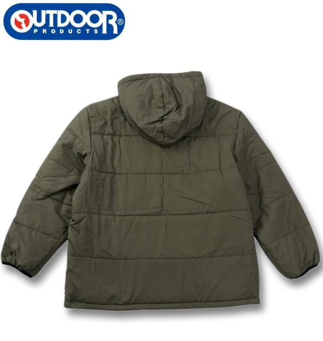 大きいサイズ OUTDOOR PRODUCTS デュスポ 中綿 キルトジャケット カーキ 7L 8L/1253-5321-3-87