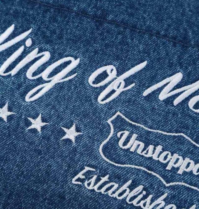 大きいサイズ Norton ノートン デニム 中綿 ジャケット サンドネイビー 3L 4L 5L 6L/1273-5355-1-288