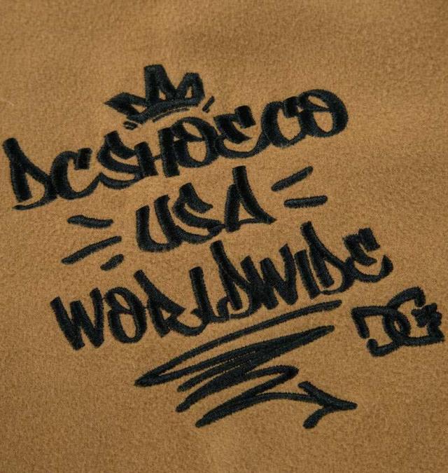 大きいサイズ DCSHOES 25 VARSITY ジャケット ベージュ 3L 4L 5L 6L/1273-5365-1-288