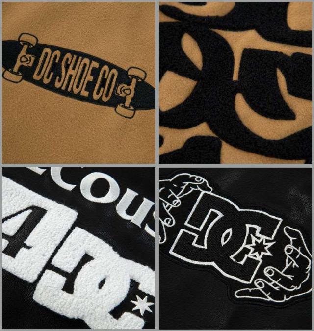 大きいサイズ DCSHOES 25 VARSITY ジャケット ベージュ 3L 4L 5L 6L/1273-5365-1-288