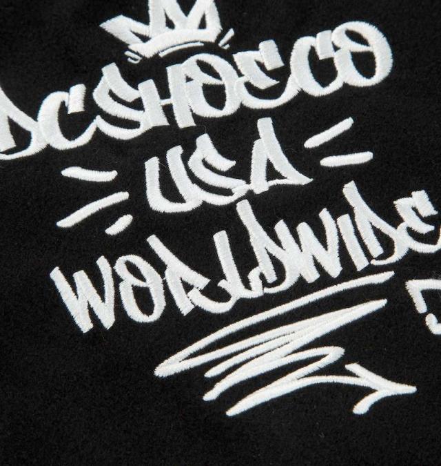 大きいサイズ DCSHOES 25 VARSITY ジャケット ブラック 3L 4L 5L 6L/1273-5365-2-288