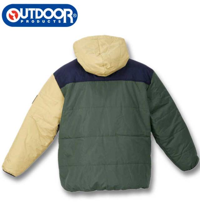大きいサイズ OUTDOOR PRODUCTS 240Tフルダルタフタ 中綿キルトジャケット マルチ 3L 4L 5L 6L/1253-3323-3-89