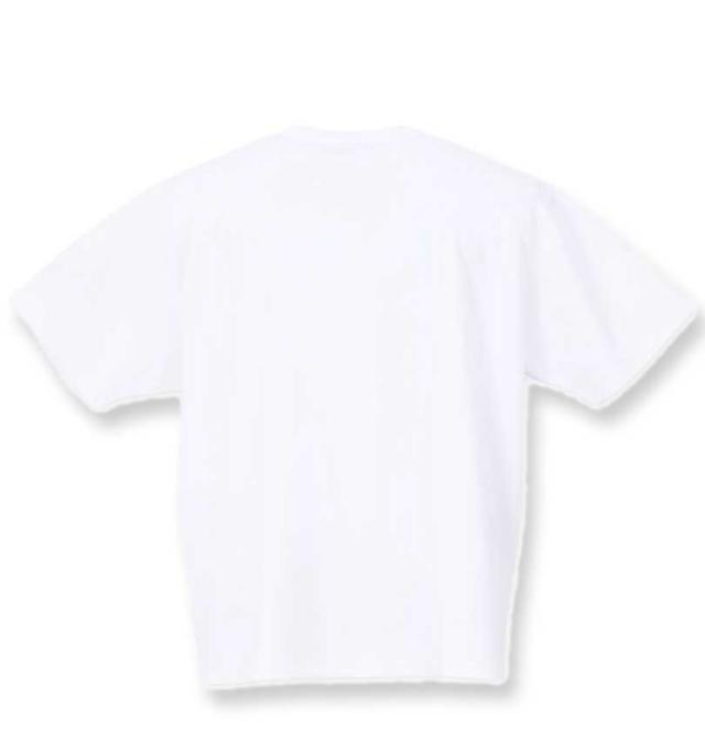 大きいサイズ FUNKY PANDA by in the attic タイダイ柄エンボス半袖Tシャツ ホワイト 3L 4L 5L 6L/1258-3223-1-89