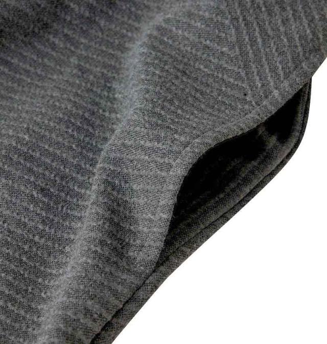 大きいサイズ in the attic バイアス膨れジャガード フーディガン チャコール 3L 4L 5L 6L/1258-3353-1-89