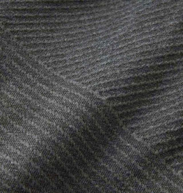 大きいサイズ in the attic バイアス膨れジャガード フーディガン チャコール 3L 4L 5L 6L/1258-3353-1-89