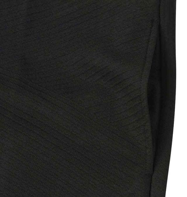 大きいサイズ in the attic バイアス膨れジャガード フーディガン ブラック 3L 4L 5L 6L/1258-3353-2-89