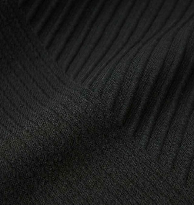 大きいサイズ in the attic バイアス膨れジャガード フーディガン ブラック 3L 4L 5L 6L/1258-3353-2-89