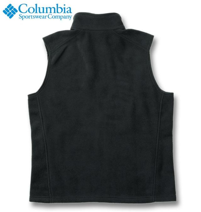 大きいサイズ Columbia スティーンズ マウンテン フリースベスト ブラック 1X 2X 3X 4X 5X 6X/1273-5301-2-89