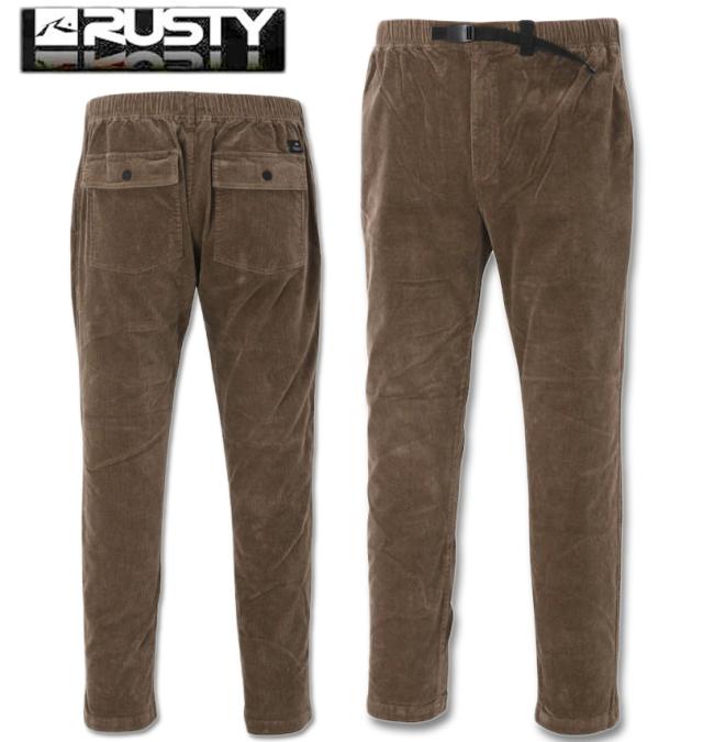 大きいサイズ RUSTY コーデュロイパンツ カーキ 3L 4L 5L 6L/1274-1310-3-89