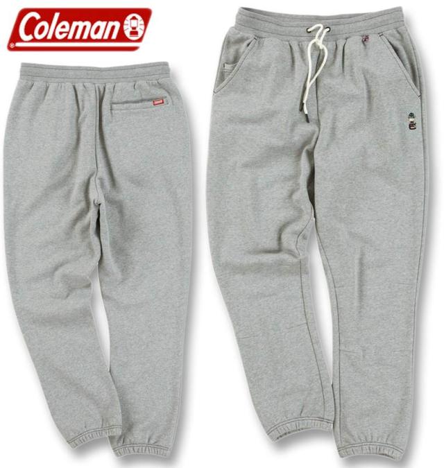 大きいサイズ Coleman 裏起毛 スウェットパンツ グレー 3L 4L 5L 6L 8L/1274-4620-1-89
