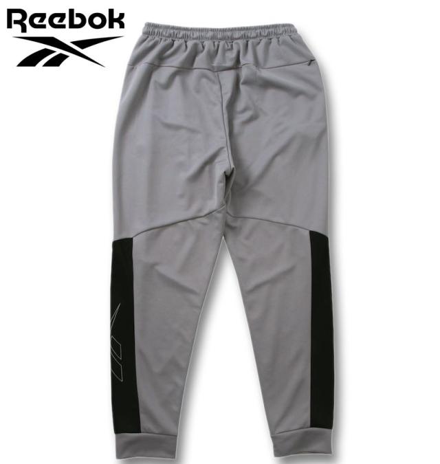 大きいサイズ Reebok ストレッチ ジャージ パンツ グレー 3L 4L 5L 6L 8L/1274-4640-1-89