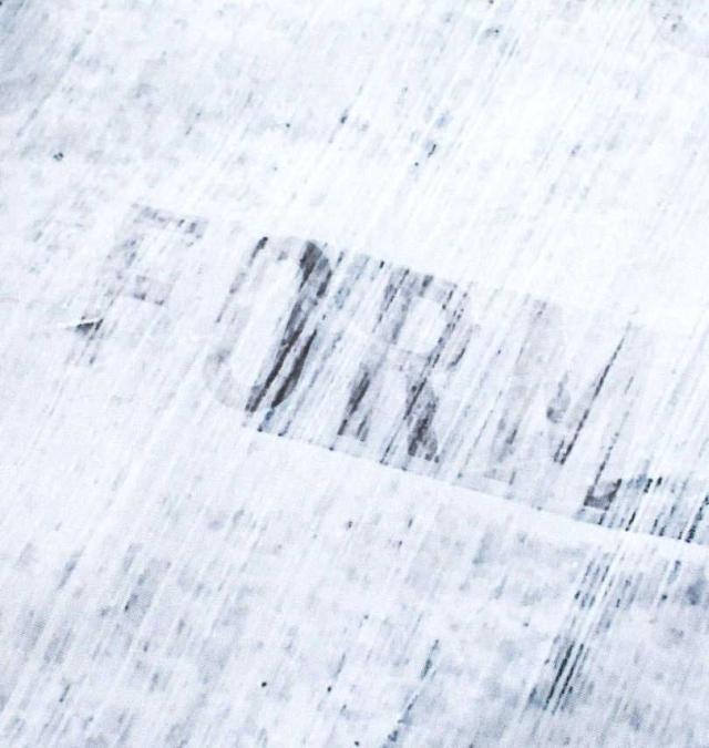 大きいサイズ Re:luxi チェーン付 ウォール柄 半袖シャツ ブラック 3L 4L 5L 6L/1277-4260-2-89