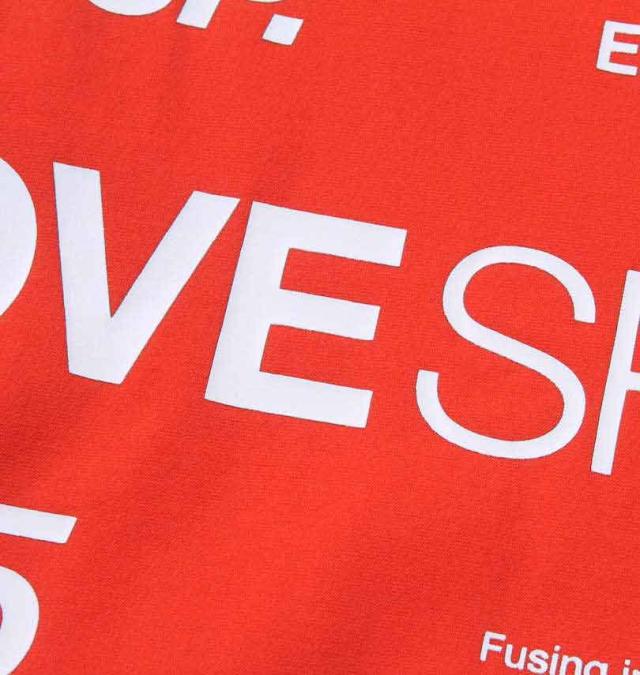 大きいサイズ DESCENTE S.F.TECH COOL FULL GRAPHIC半袖Tシャツ オレンジ 3L 4L 5L 6L/1278-3271-3-89