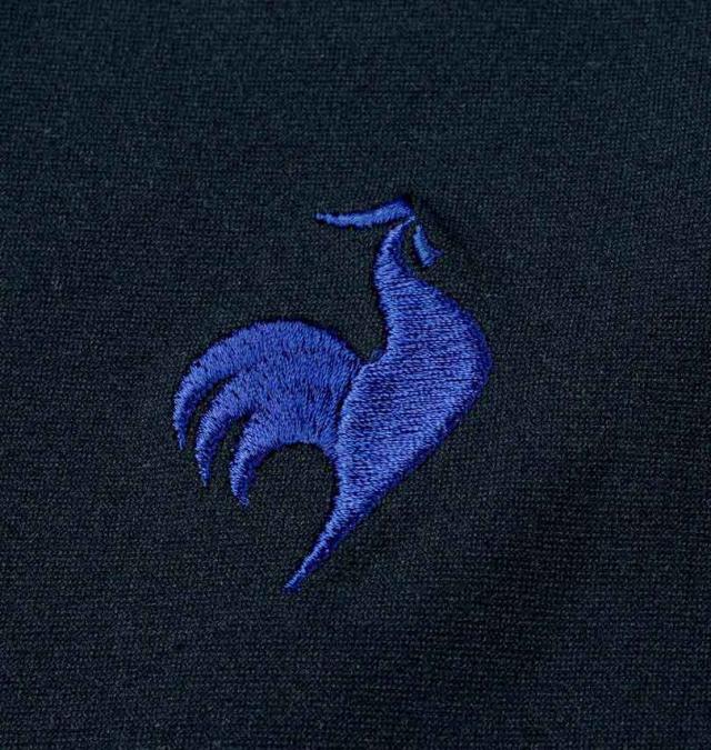 大きいサイズ LE COQ SPORTIF ヘランカ サンスクリーン 半袖 Tシャツ ネイビー 3L 4L 5L 6L/1278-4220-2-89