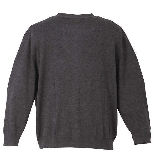 大きいサイズ Mc.S.P ニットカーディガン チャコール 3L 4L 5L 6L 8L/1278-4375-1-89