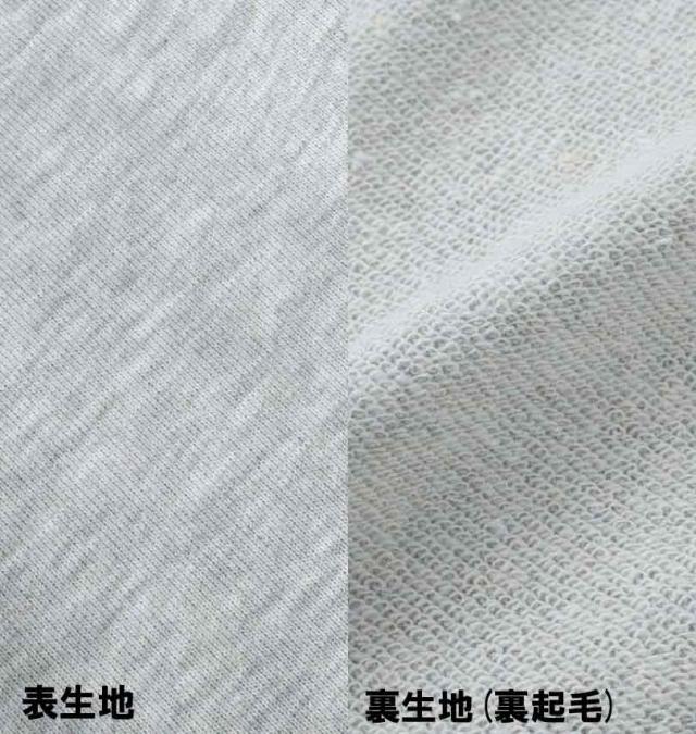 大きいサイズ NESTA BRAND ミニ裏毛 半袖 フルジップ パーカー ミックスグレー 3L 4L 5L 6L 8L/1278-4502-1-89