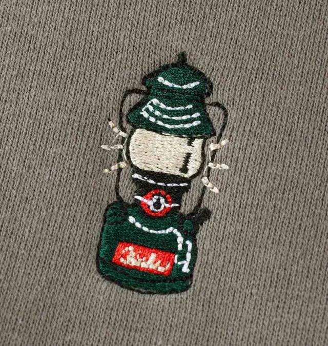 大きいサイズ Coleman 裏起毛 プルパーカー グレージュ 3L 4L 5L 6L 8L/1278-4678-1-89