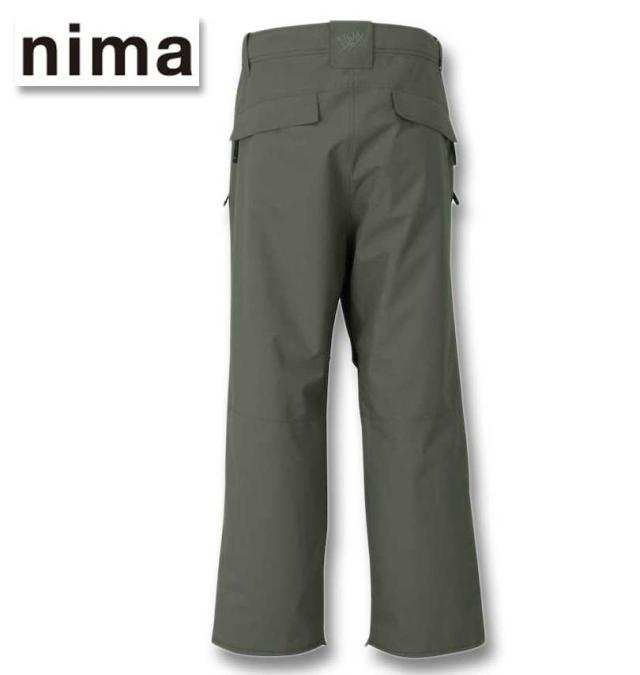 大きいサイズ nima スノーボードパンツ メタルグレー 3L 5L 7L/1256-3311-3-290