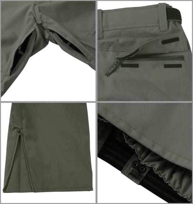 大きいサイズ nima スノーボードパンツ メタルグレー 3L 5L 7L/1256-3311-3-290