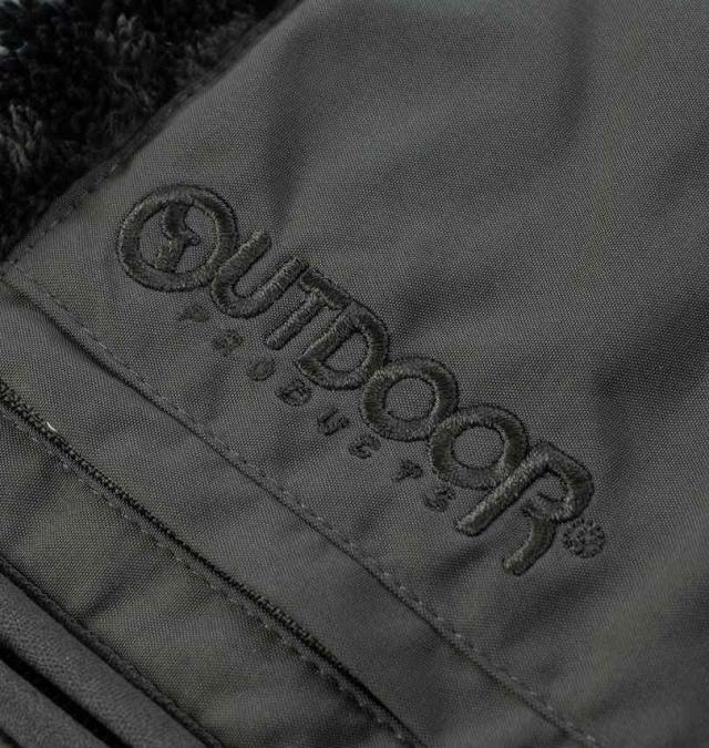 大きいサイズ OUTDOOR PRODUCTS ボアフリース 裏メッシュ ジャケット ブラック系 7L 8L/1253-4304-2-94