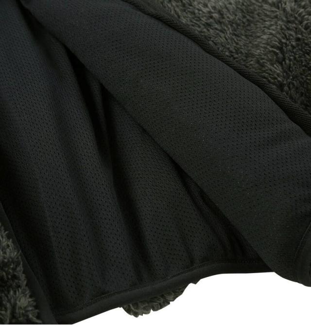 大きいサイズ OUTDOOR PRODUCTS 裏メッシュ ボア フリース ジャケット グレー 7L 8L/1253-5324-1-96