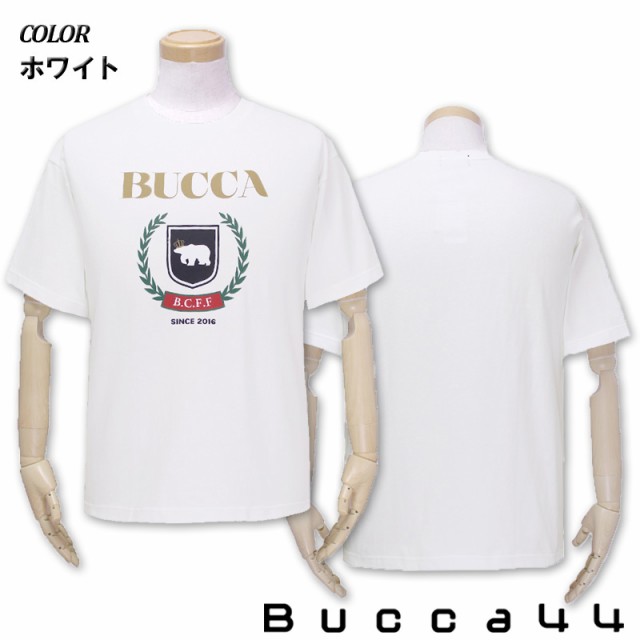 ★大決算セール★大きいサイズ Bucca44(ブッカフォーティーフォー) カレッジロゴ 半袖Tシャツ XXL  XXXL/OS-BU19SM06-M0496【セール品のた｜au PAY マーケット