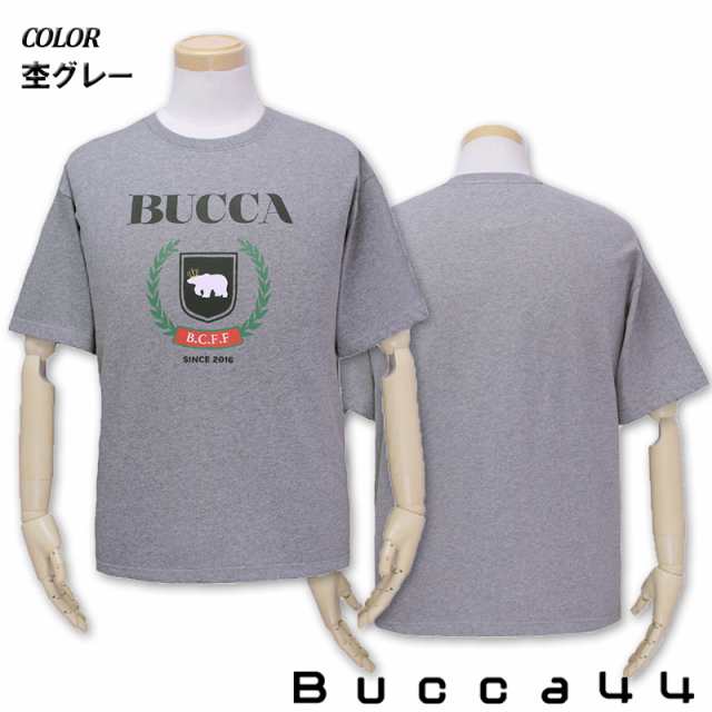 ★大決算セール★大きいサイズ Bucca44(ブッカフォーティーフォー) カレッジロゴ 半袖Tシャツ XXL  XXXL/OS-BU19SM06-M0496【セール品のた｜au PAY マーケット