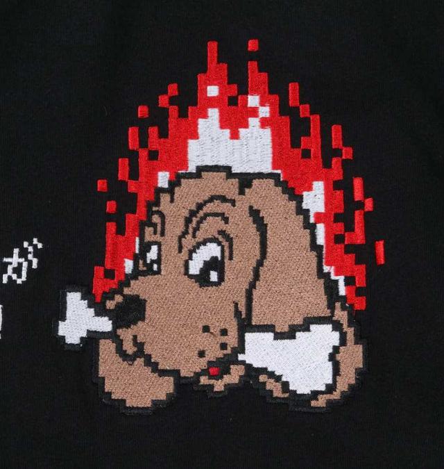 大きいサイズ GALFY ガルクエ 長袖 Tシャツ ブラック 3L 4L 5L 6L/1258-4380-2-98