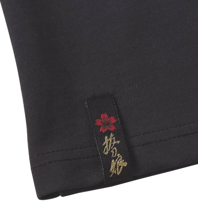 大きいサイズ 絡繰魂抜刀娘 妃那 妖炎 半袖 Tシャツ ブラック 3L 4L 5L 6L 8L/1258-5256-1-98