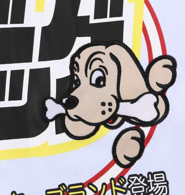 大きいサイズ GALFY スーパードッグ 半袖 Tシャツ ホワイト 3L 4L 5L 6L/1258-5370-1-98